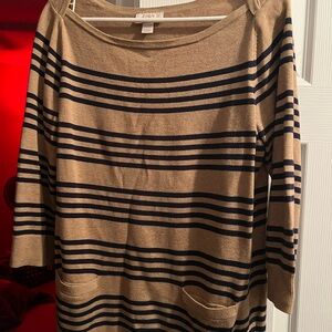 LOFT Tan Knit Sweater